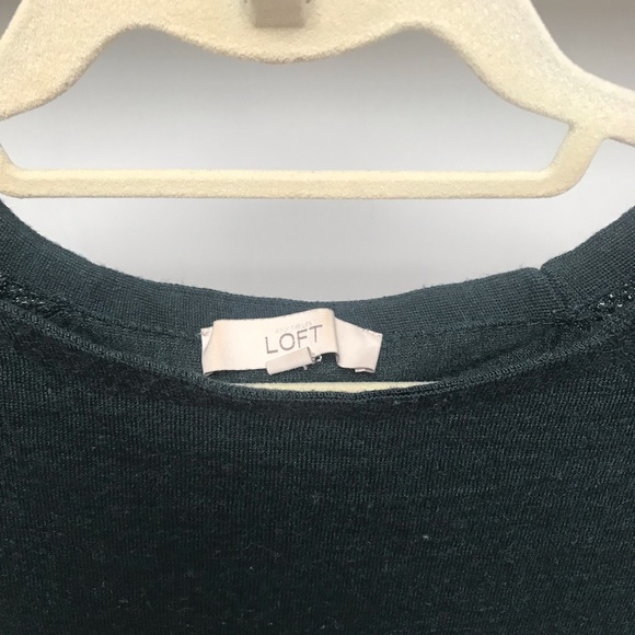 Green Fitted Sweater XS LOFT - Picture 4 of 6